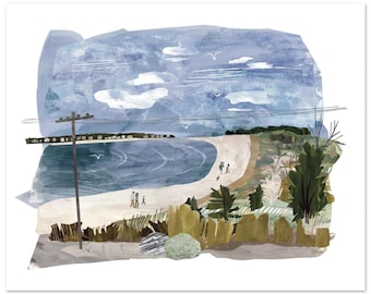 Prouts Neck, Scarborough ME - Art Print by Maine Artist