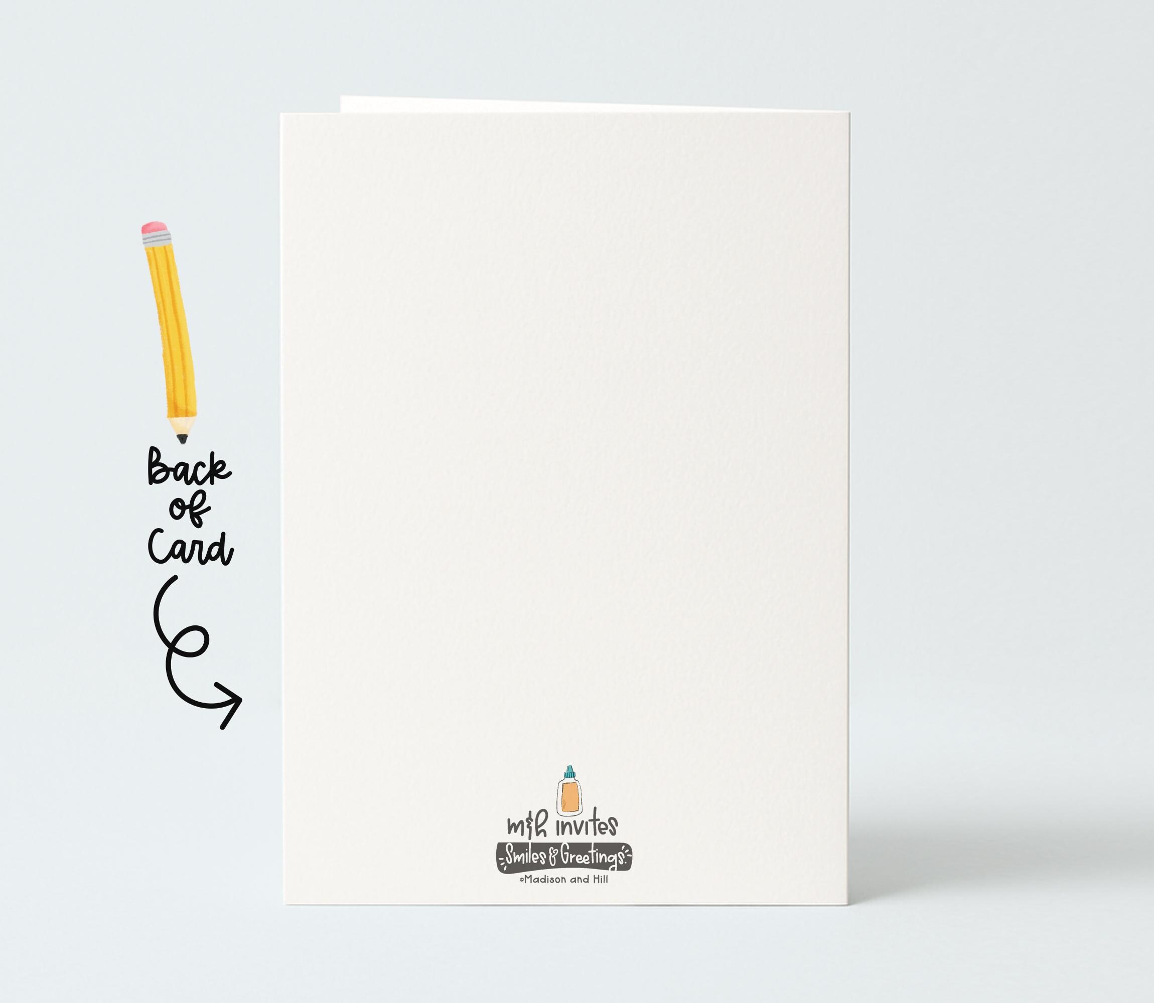 Printable Admin Professional Appreciation Card - 5x7 Print at Home ...