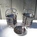 Silver Coasters, 1960s Soldier Mercury Glass Coaster set, Vitreon Queens Kimiko, Mid Century Roman head coasters and holder set of 8.