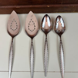 Vintage Oneida &quot;Venetia&quot; Community Stainless Serving Pieces  Pie Servers, Cake Server Slotted Spoon Solid Spoon SOLD INDIVIDUALLY