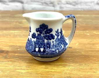 Vintage "Blue Willow" Pattern Shenango China Mini Creamer