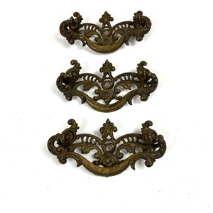 Vintage Ornate Drawer Pulls  4 1/2&quot; long drawer pulls Sold Individually