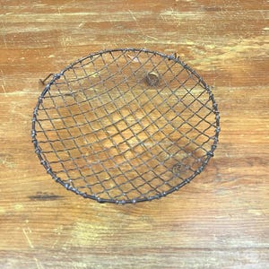 Colino circolare in metallo vintage, decorazione da cucina, decorazione riciclata