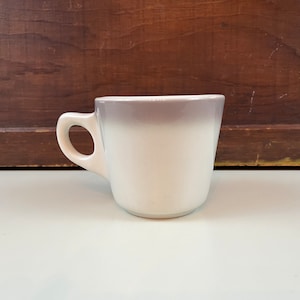 Vintage Purple Restaurant ware Coffee Mug Airbrush Lavender Buffalo China Coffee Cup