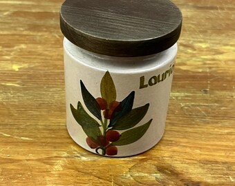 Lenox Spice Village Herb Storage Jars Victorian Houses Cottage