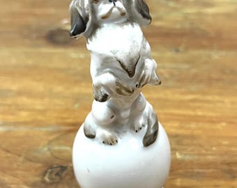 Vintage Pekingese Dog Figurine "Rosenthal Germany" Dog Lover Gift