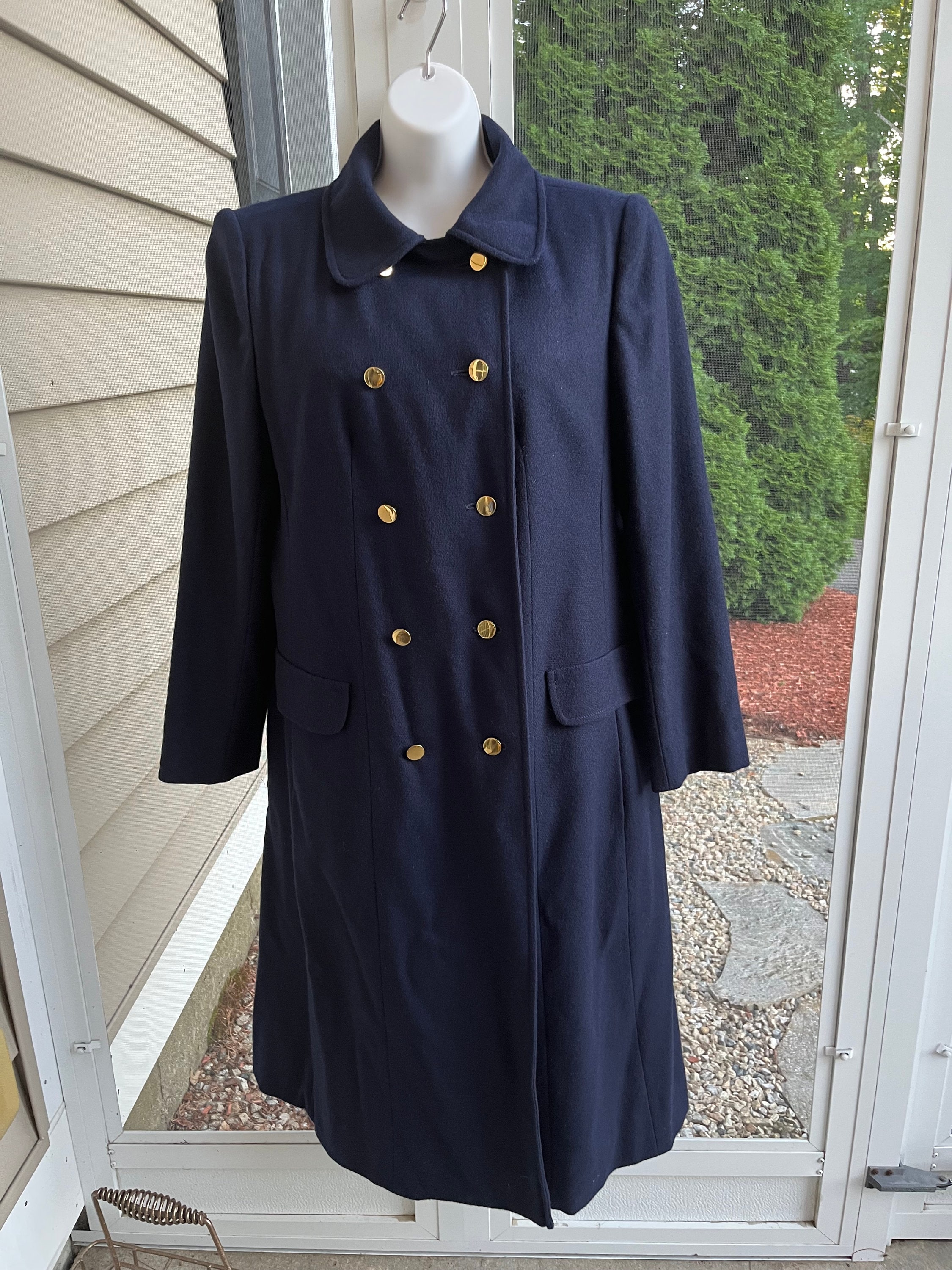 Us Navy Wool 1960s Peacoat - Etsy