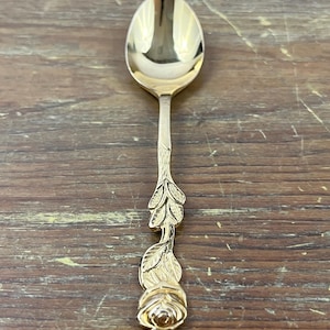 Gold Teaspoons Japan - Etsy