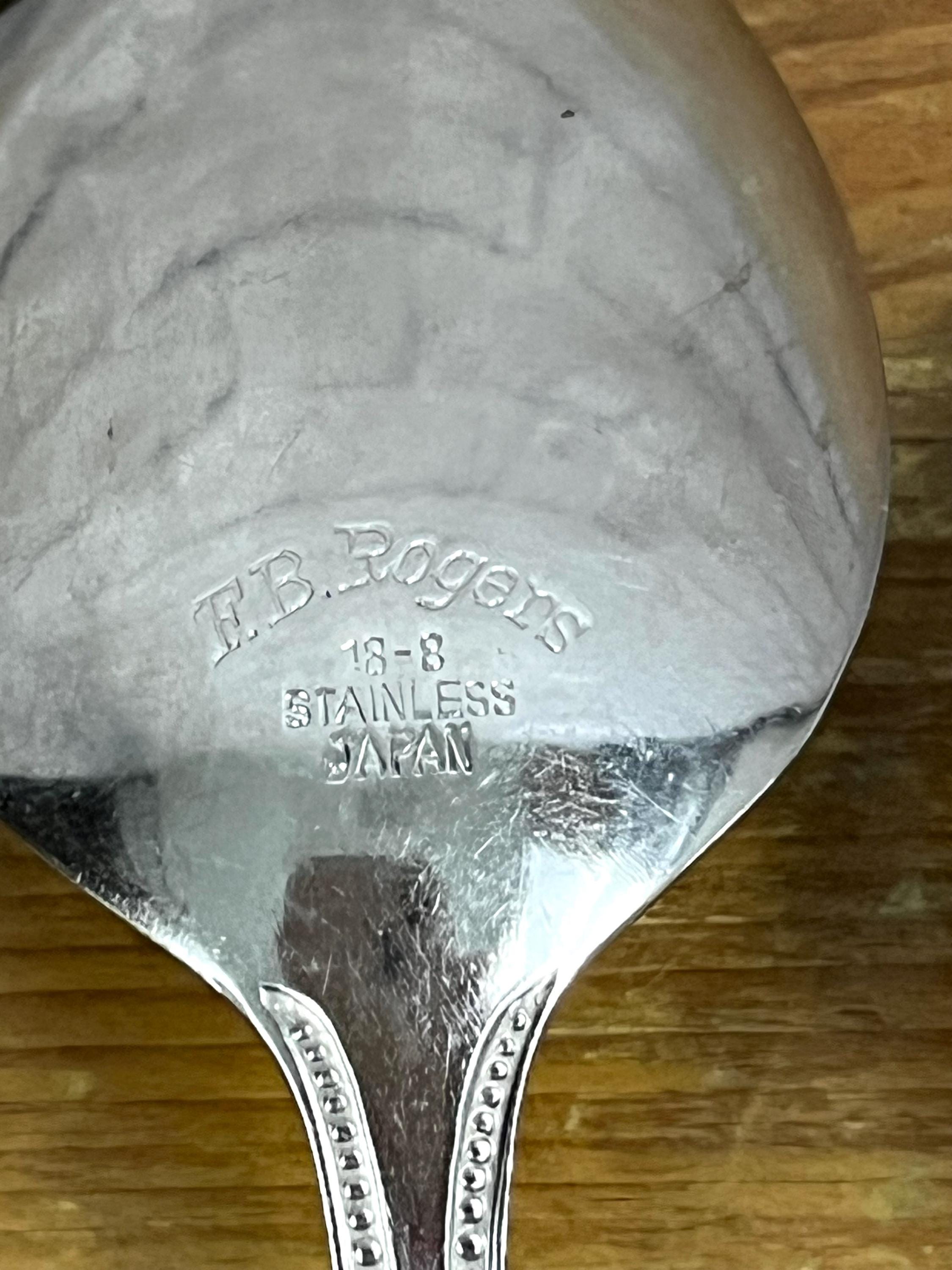 FB Rogers Stainless Flatware Sets Japan 18-8 Sold in Place