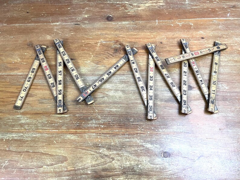 Lufkin Rigid 72 Inch Ruler Vintage Lufkin Ruler 72 Inch Extension Foldable Measuring Stick - Etsy
