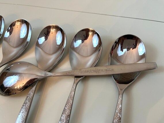 【COUNTESS】 ディナーセット 8名用48本 サーバー一式 Vintage Noritake Allegro Soup Spoons 18-8 Stainless Japan