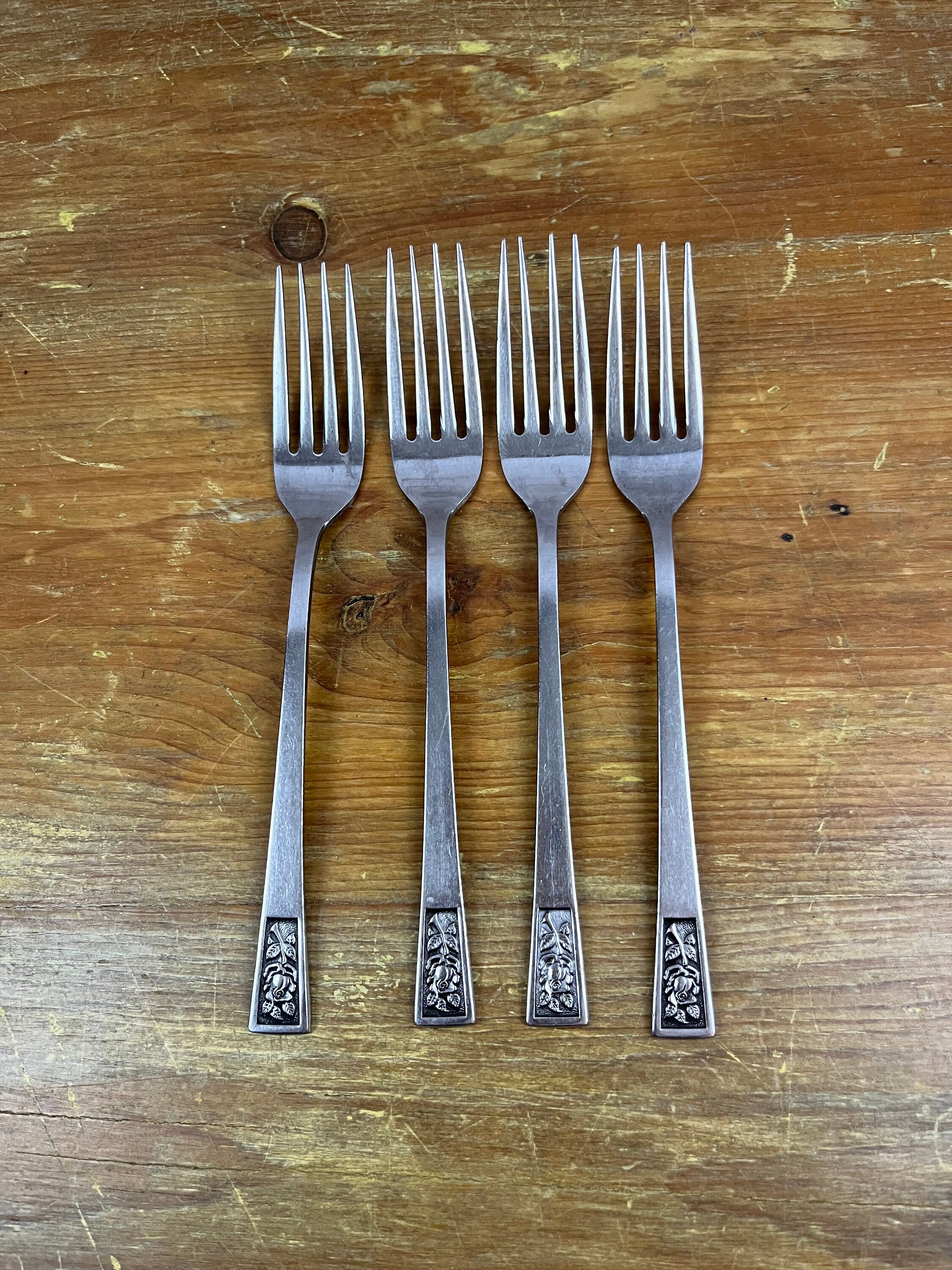 Towle ian 純銀カクテルフォーク Amazon.com: Towle Beaded Antique 18/10 Stainless Steel