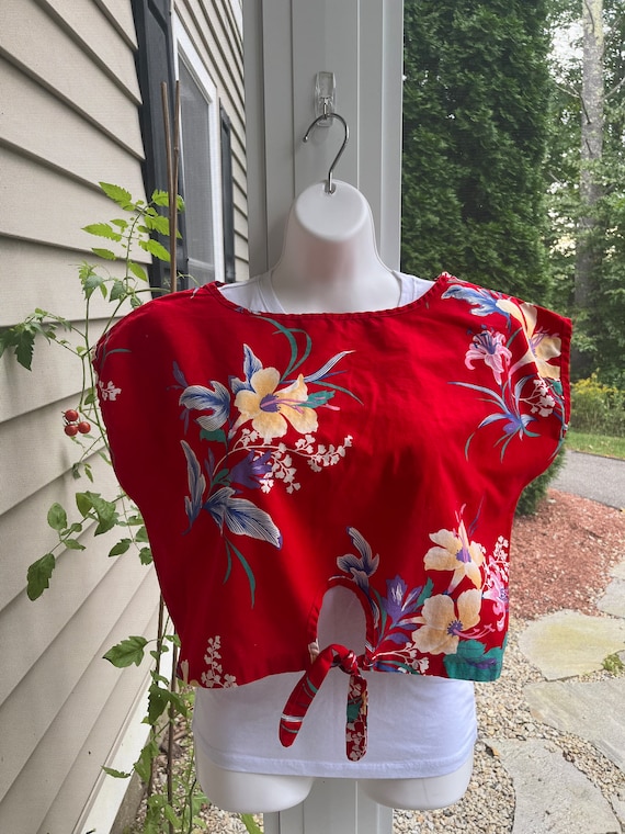 vintage graphic crop tops