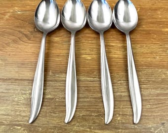Vintage Teaspoons Armack Stainless Japan Set of 4