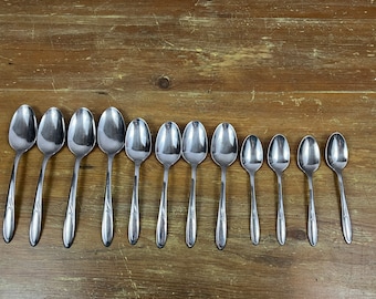 Vintage High Quality Cooper Brothers Kings Pattern Silver Plate