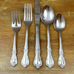 Vintage &quot;Victoria&quot; by Salem Stainless Place Setting or Salad Forks Sold in sets