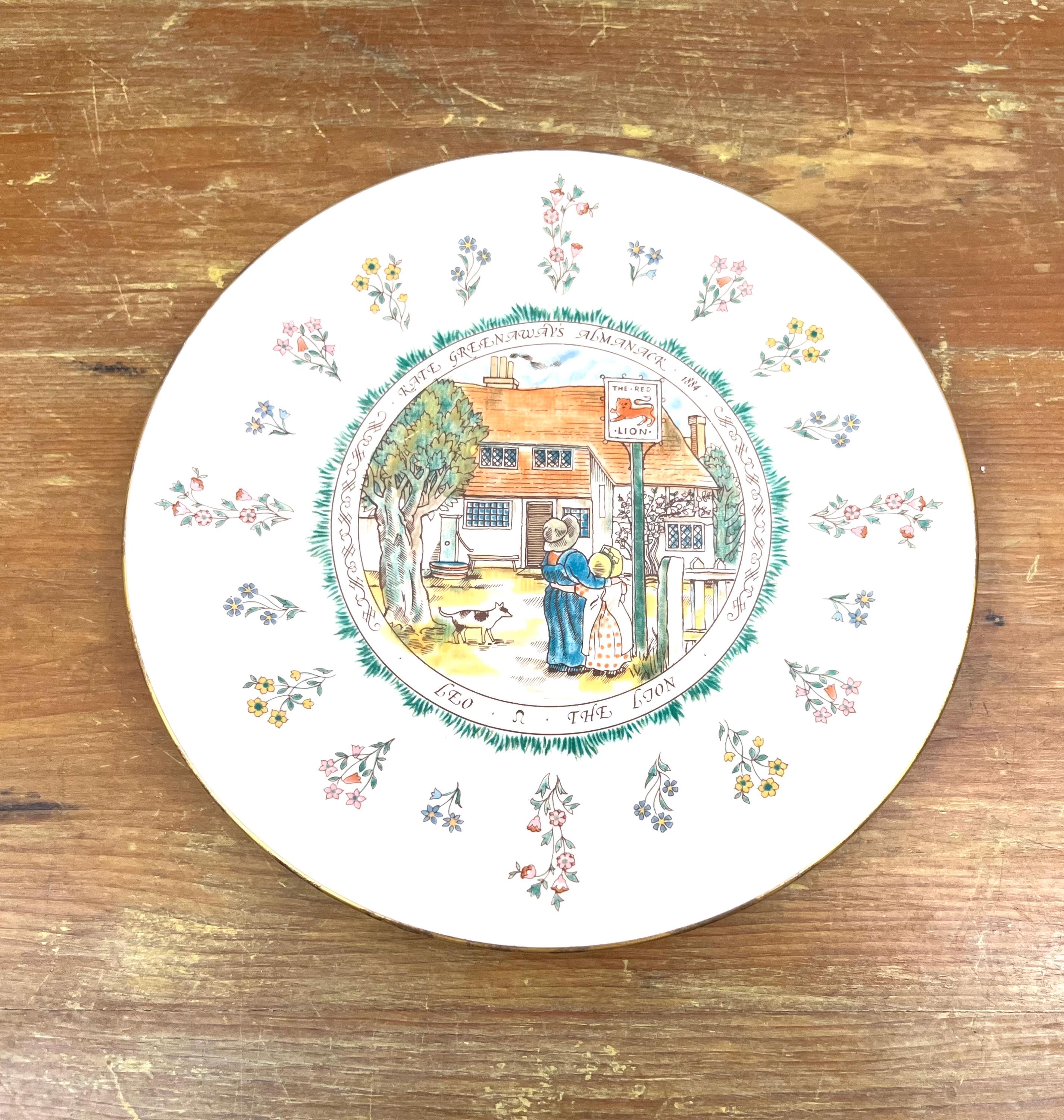 Kate Greenaway Plate - Etsy