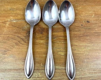 ステンレス バイ オナイダ ビーズ付きアーバー アメリカン 7 3/8