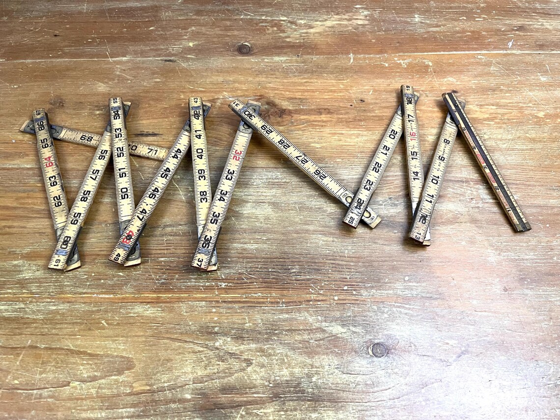 Lufkin Rigid 72 Inch Ruler Vintage Lufkin Ruler 72 Inch Extension Foldable Measuring Stick - Etsy