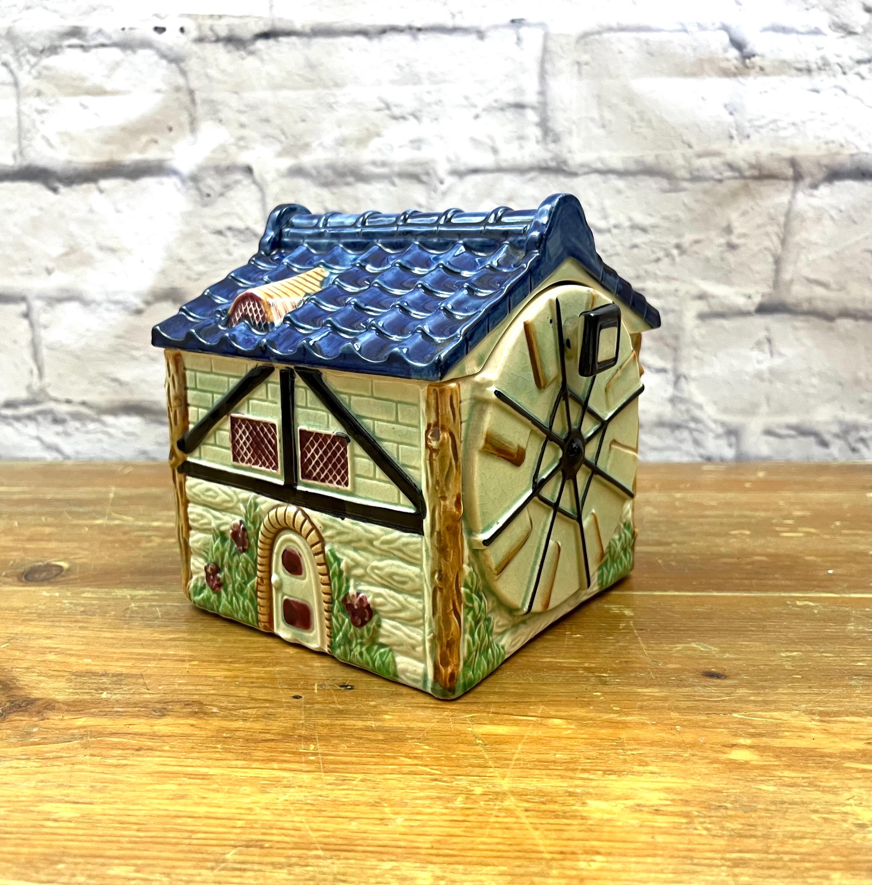 Vintage Japanese Cookie Jar - Etsy
