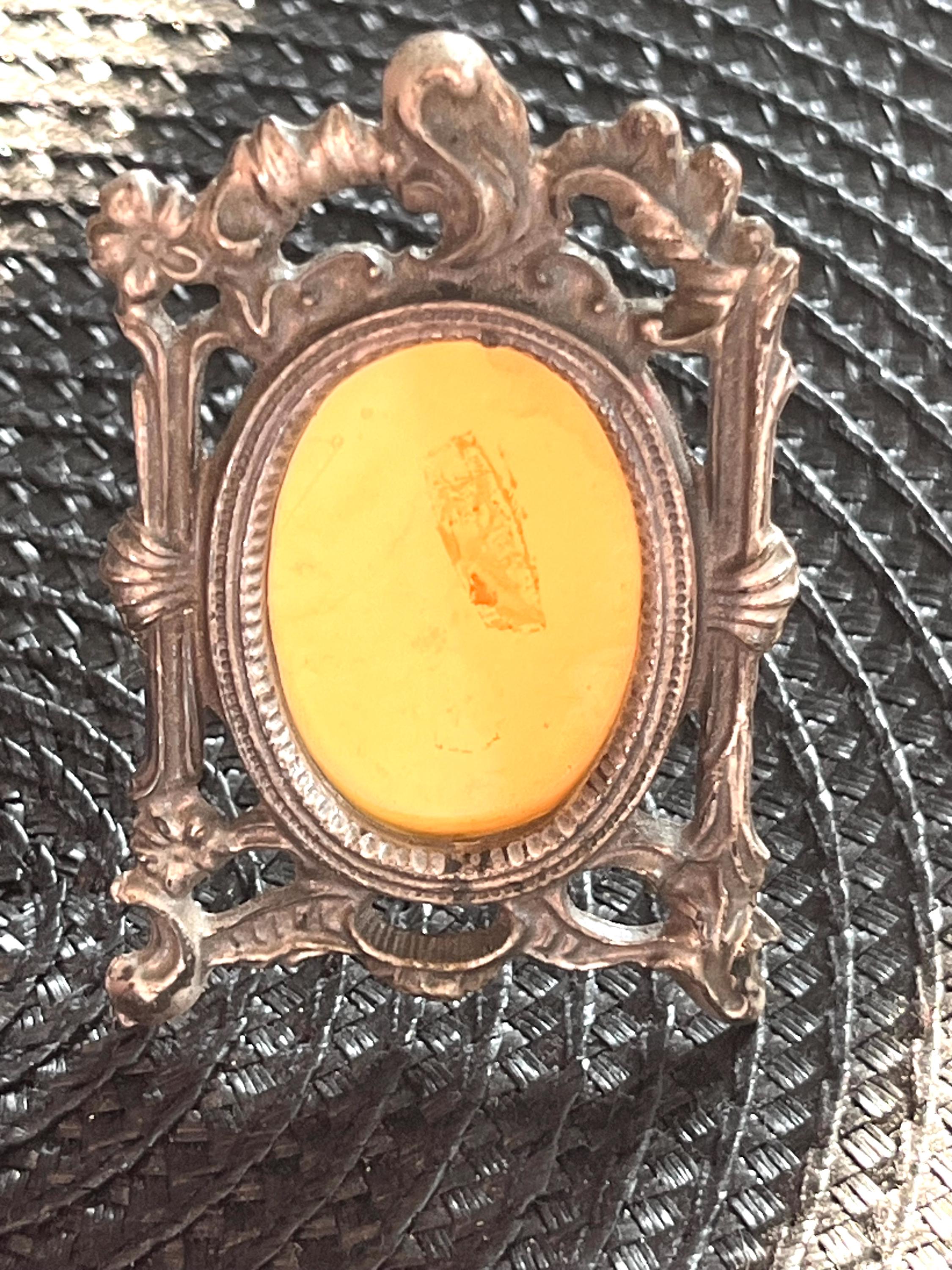 Mexican Pewter Frame - Etsy
