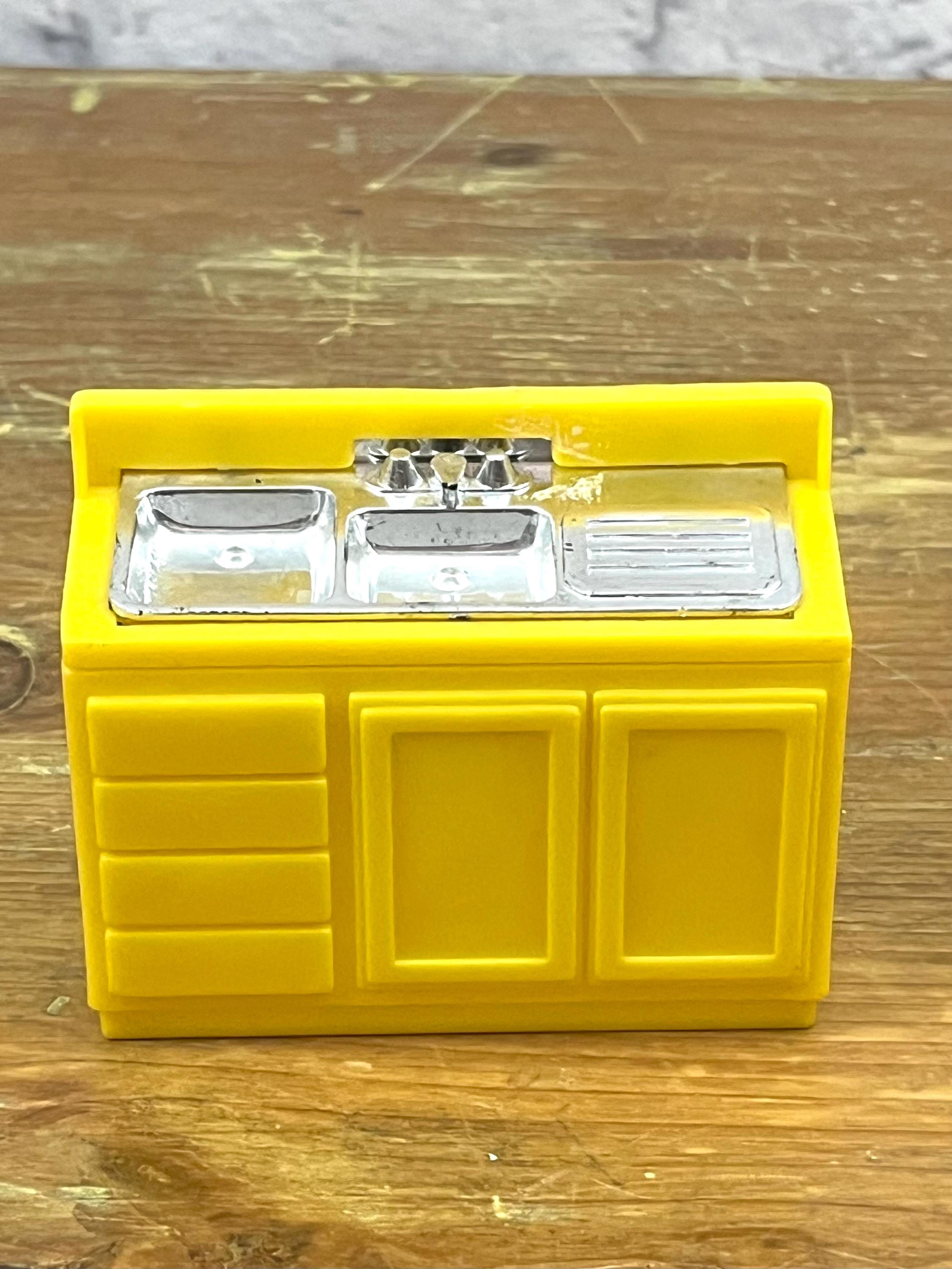 ヴィンテージ アルコ ドールハウス キッチンシンク プラスチック 1:6