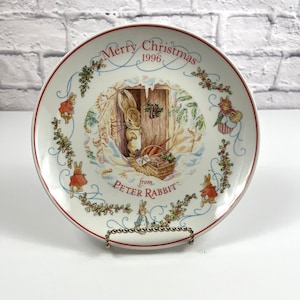 Peter Rabbit Christmas Plate - Etsy