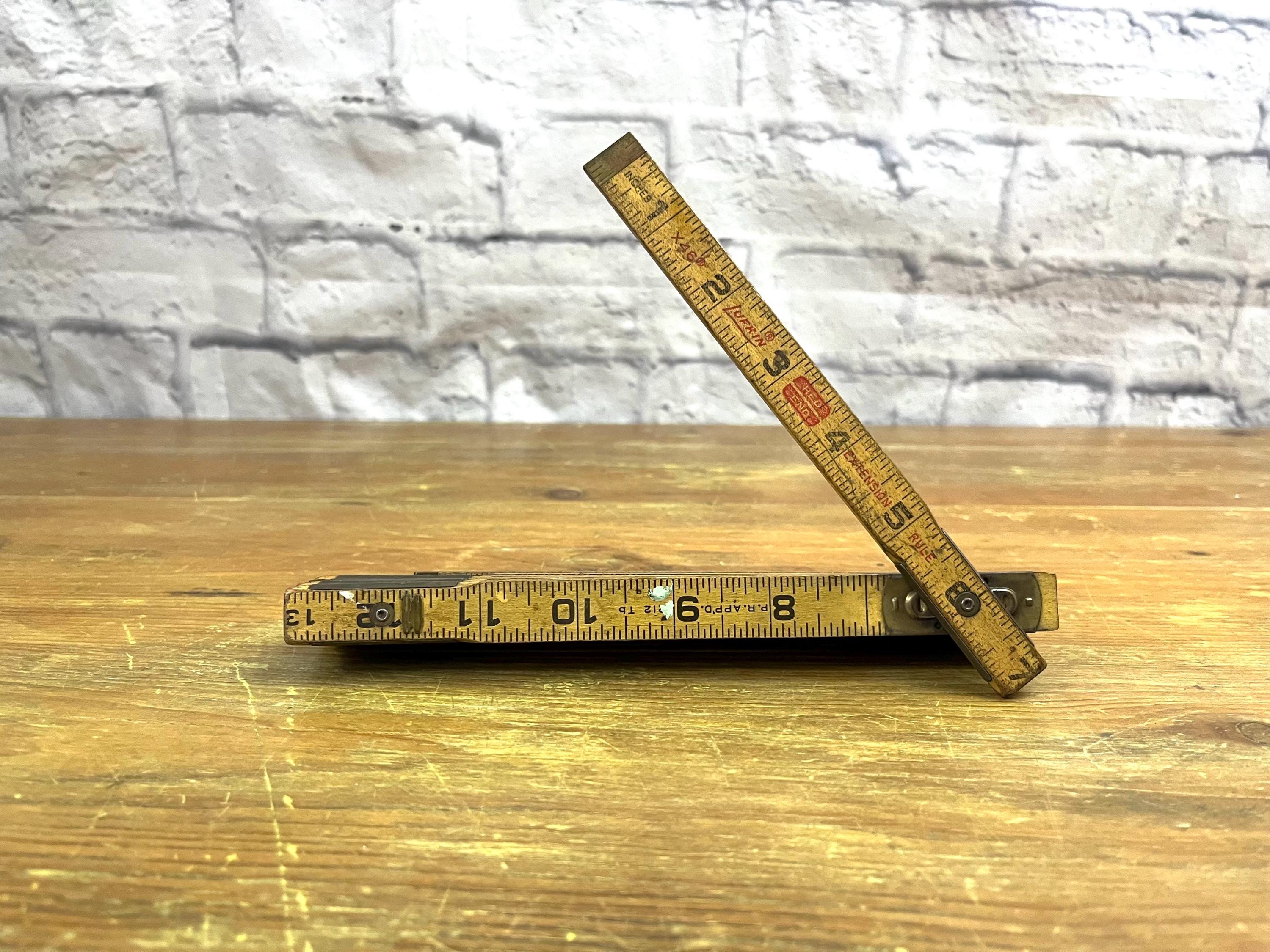 Lufkin Rigid 72 Inch Ruler Vintage Lufkin Ruler 72 Inch Extension Foldable Measuring Stick - Etsy