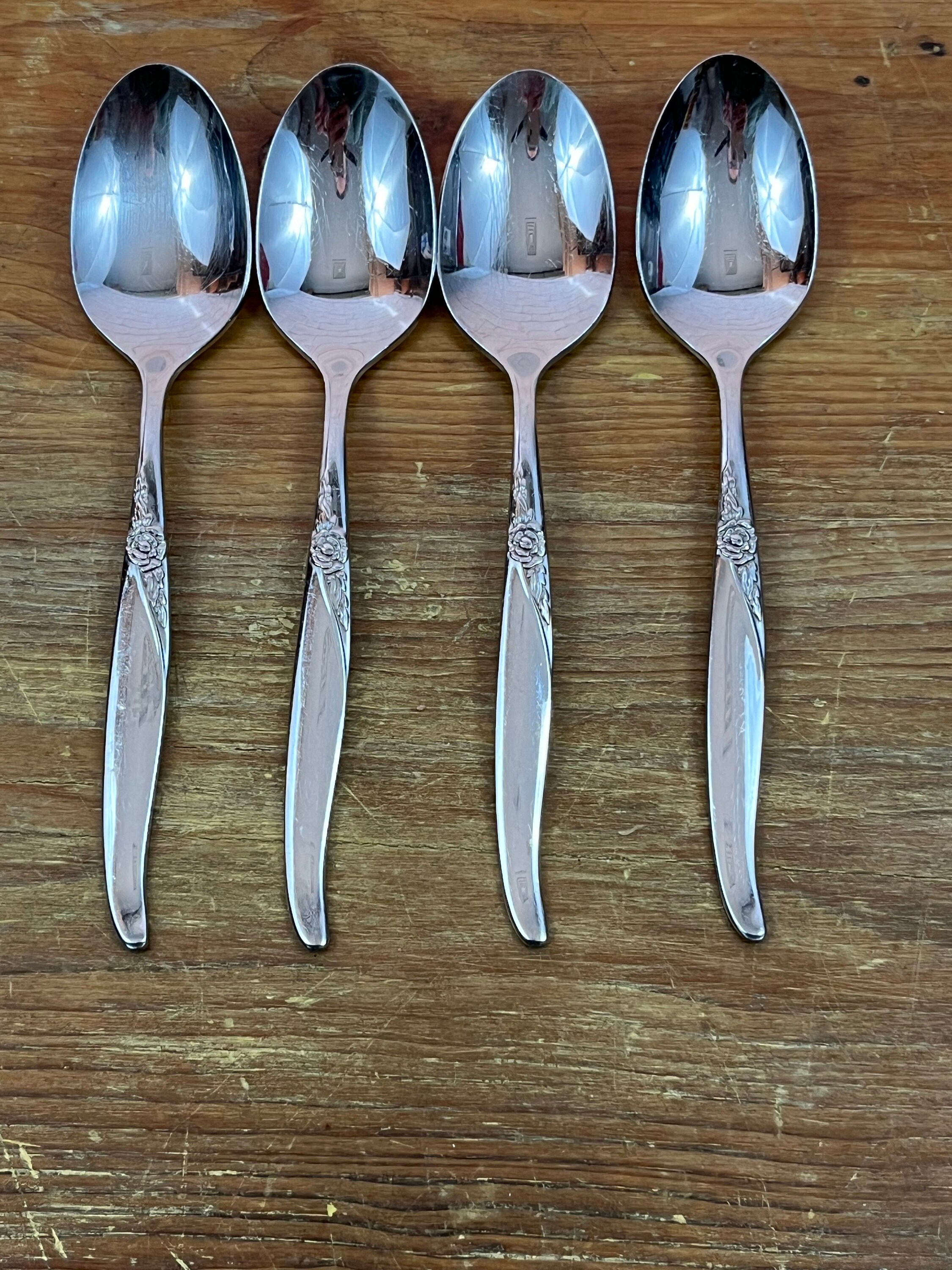 La Rose Silverware - Etsy