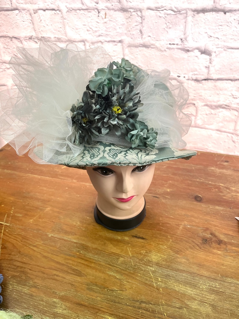Fun 50s Hats Kentucky Derby Days Tea Party Halloween Costumes Fun Bunko Hat themed part parties Ladies Luncheons Sold Individually zdjęcie 8