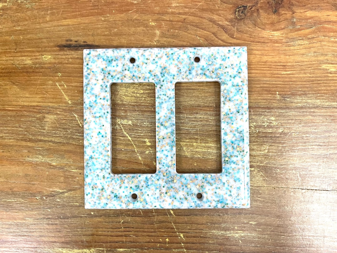 Double Light Switch Cover or Combination Light Switch & Outlet Gold ...