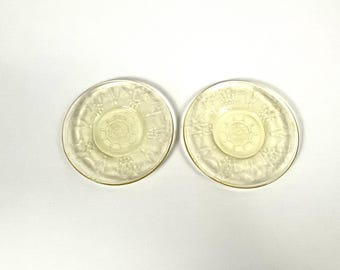 ナーサリージャー ブラシ くし ヴィンテージ パステル クリーム