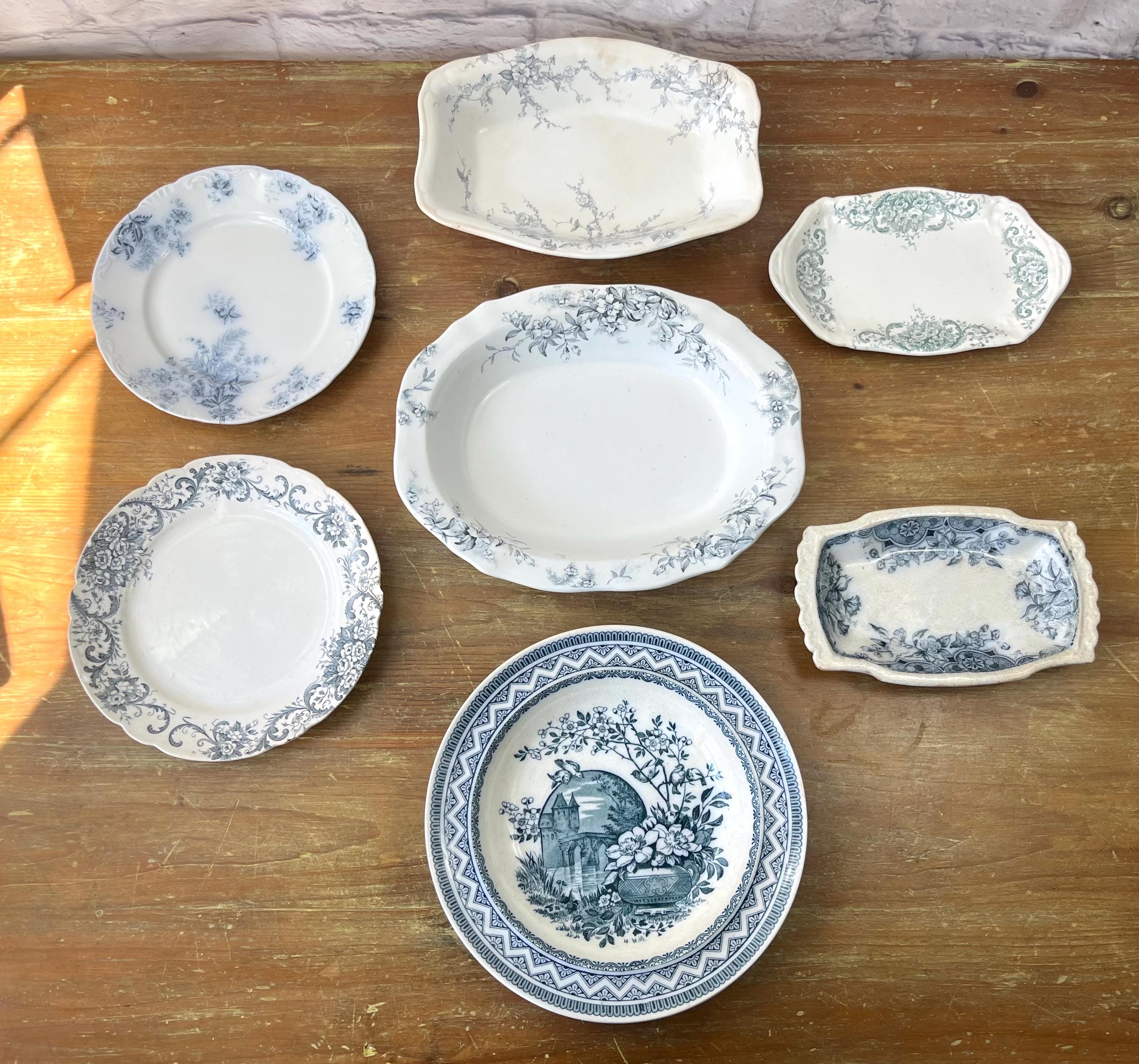 Blue transferware - Etsy 日本