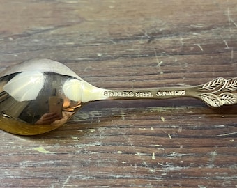 Petite cuillère rose nacré, EME Napoleon