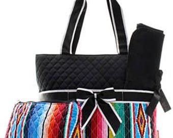 sarape diaper bag