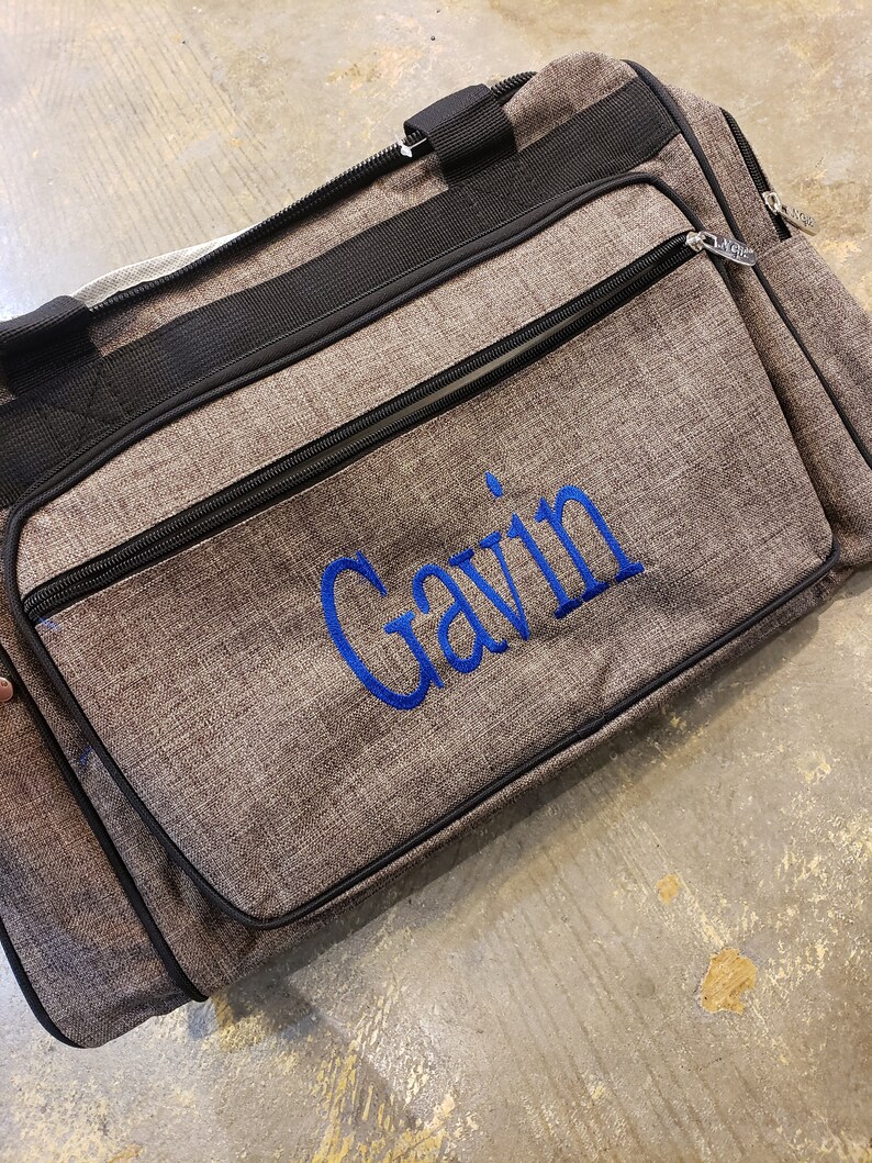 20 Stone Wash Duffel Bag With Free Monogram Etsy