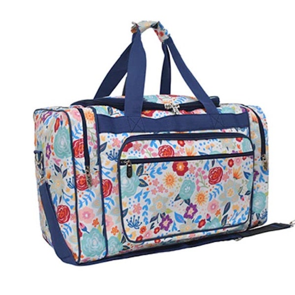 Spring Blossoms NGIL Canvas 20" Duffle Bag