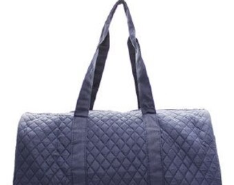 large quilted duffle bag