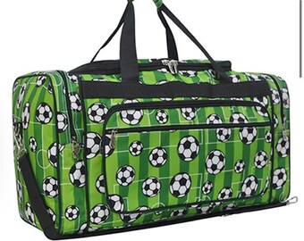 Goal Getter NGIL Canvas 20" Duffle Bag with free monogram