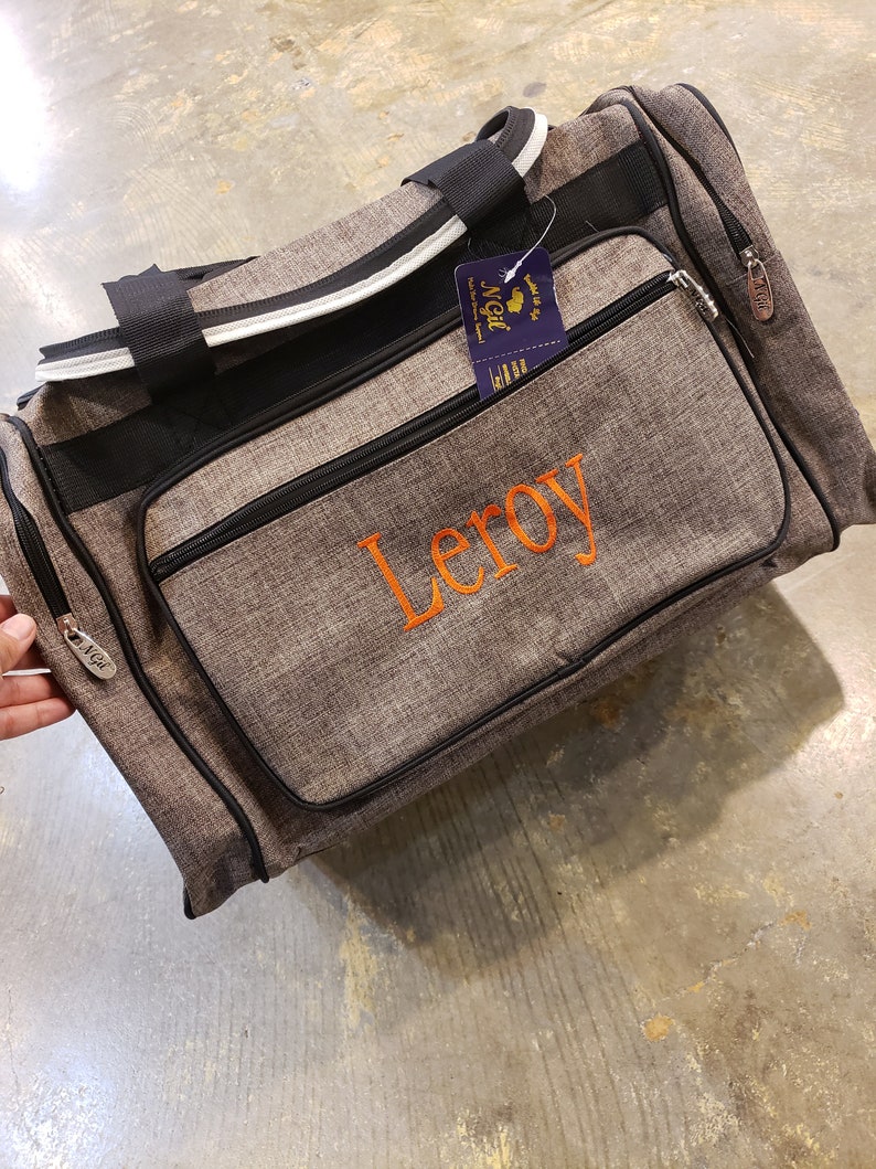 20 Stone Wash Duffel Bag With Free Monogram Etsy