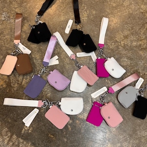 Dual Pouch Wallet Wristlets