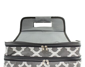 Geometric Insulated Casserole Carrier WITH FREE MONOGRAM