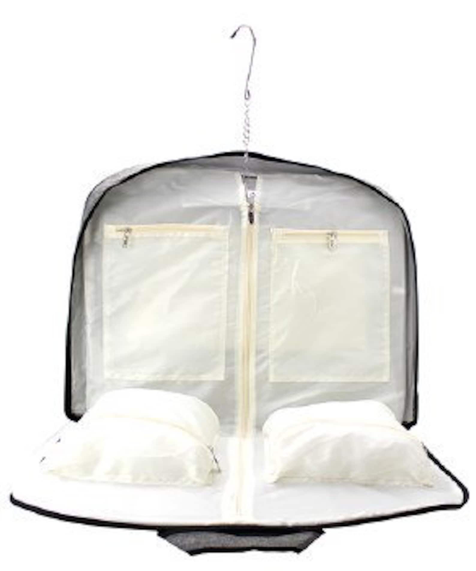 Solid Quilted Garment Bag With Free Monogram Etsy