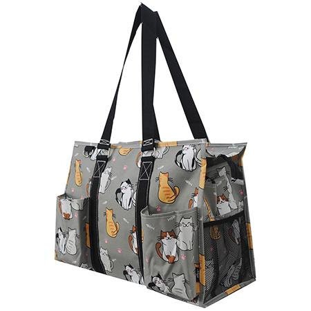 Cute Grey Cats Kitten Duffel Bag, Cat Animal Cute Sports Tote Gym Bag with  Wet Pocket & Shoes Compartment Carry On Luggage Bag Weekender Overnight Bag