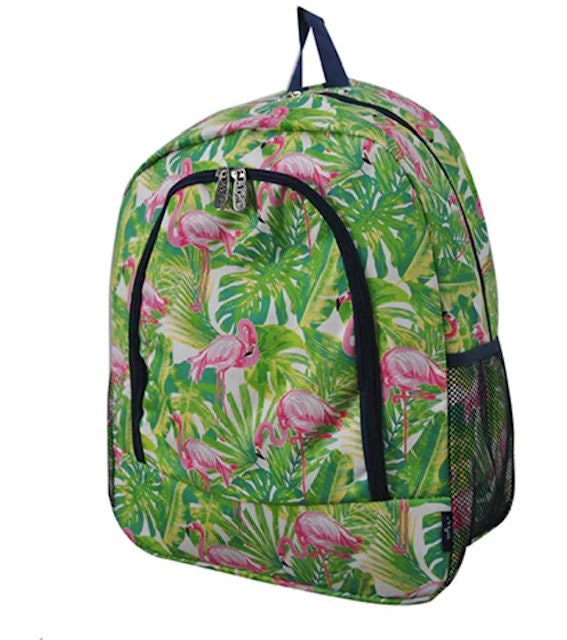 Tropical Flamingo NGIL Canvas Backpack - Etsy display picture 1