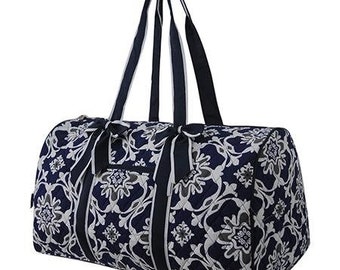 large quilted duffle bag