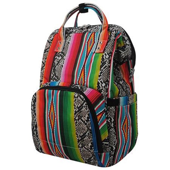 serape diaper backpack