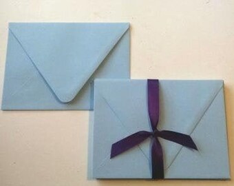 Blank White Cards & Envelopes Printable 5x7 Invitations A7 - Etsy
