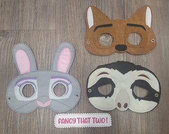 Zoo Animals Masks