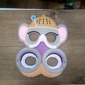 SK Kitty Felt Masks, Kids Costume, Dress Up Party Favors image 2